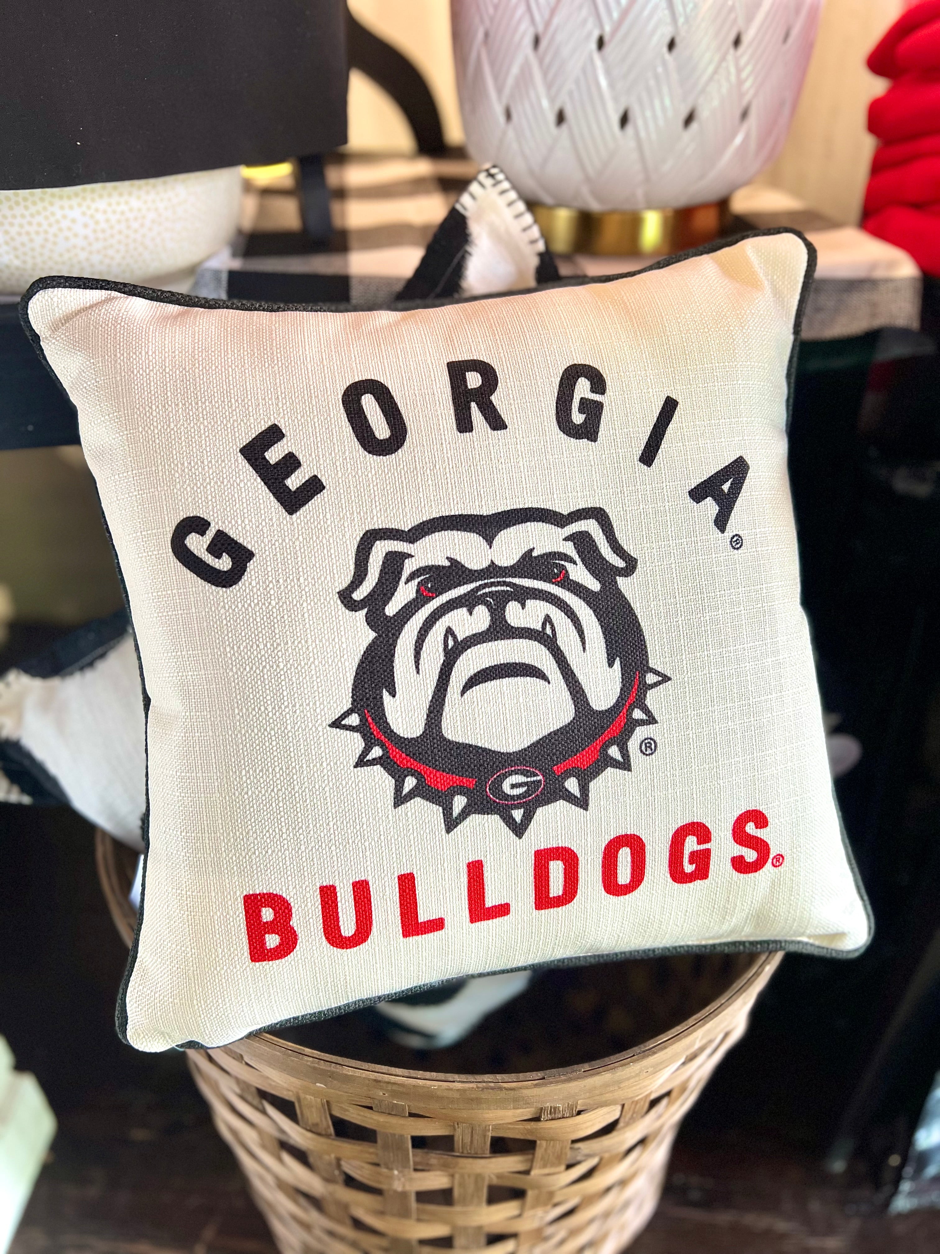Georgia Bulldogs Classic Pillow