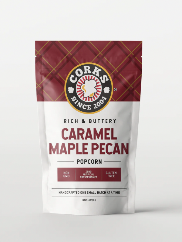 Caramel Maple Pecan Popcorn