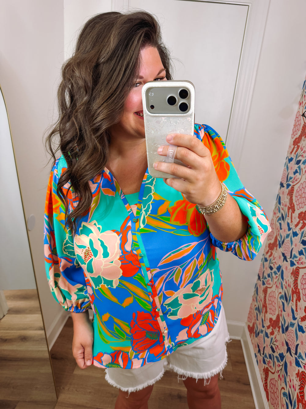 The Ocean Wave Top (1X-3X)
