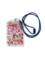 Essentials Confetti ID Holder with Lanyard