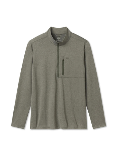 Shade of green Quarter Zip for men 