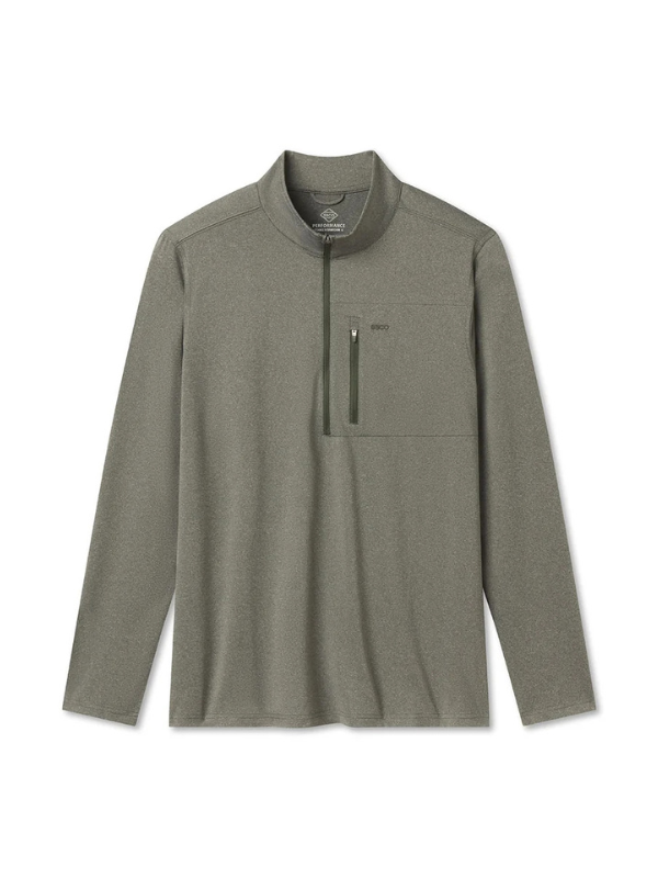 Shade of green Quarter Zip for men 