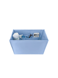 Blue purse organizer 
