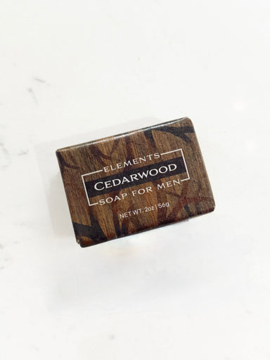 Elements cedarwood soap for men 