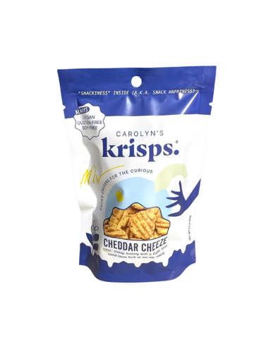 Cheddar Cheeze Krisps (2.1oz) cheese straws snack crackers 