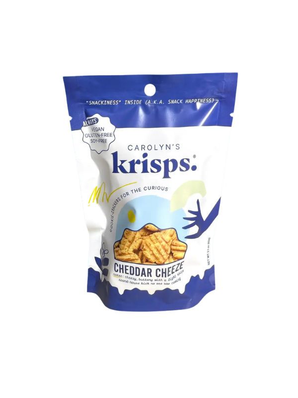 Cheddar Cheeze Krisps (2.1oz) cheese straws snack crackers 