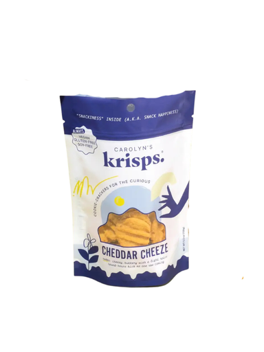 Cheddar Cheeze Krisps (5.3oz) cheese snack straws crackers 
