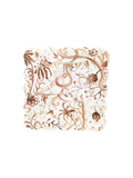 Chocolate Chinoiserie Scallop Display Board with easel