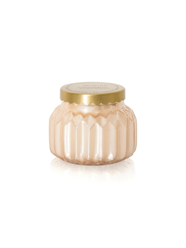 cream and gold cinnamon candle 
