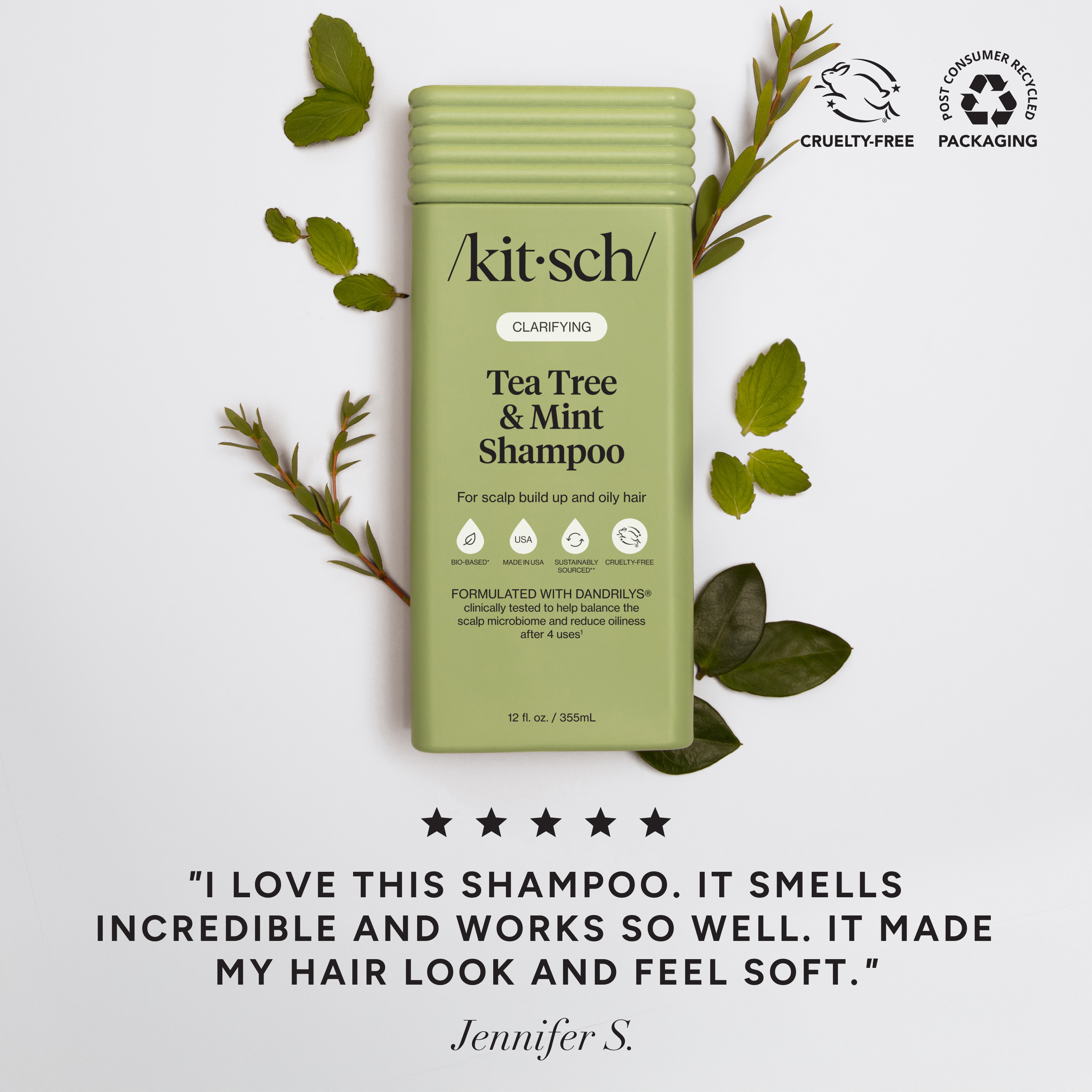 Clarifying Tea Tree & Mint Shampoo 