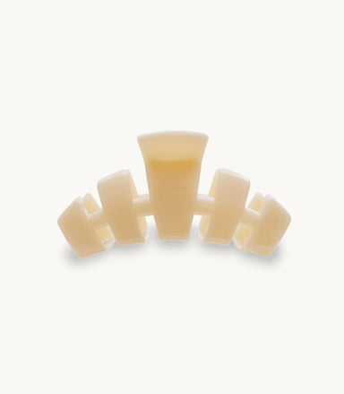 Classic Almond Beige Medium Hair Clip teleties claw clip