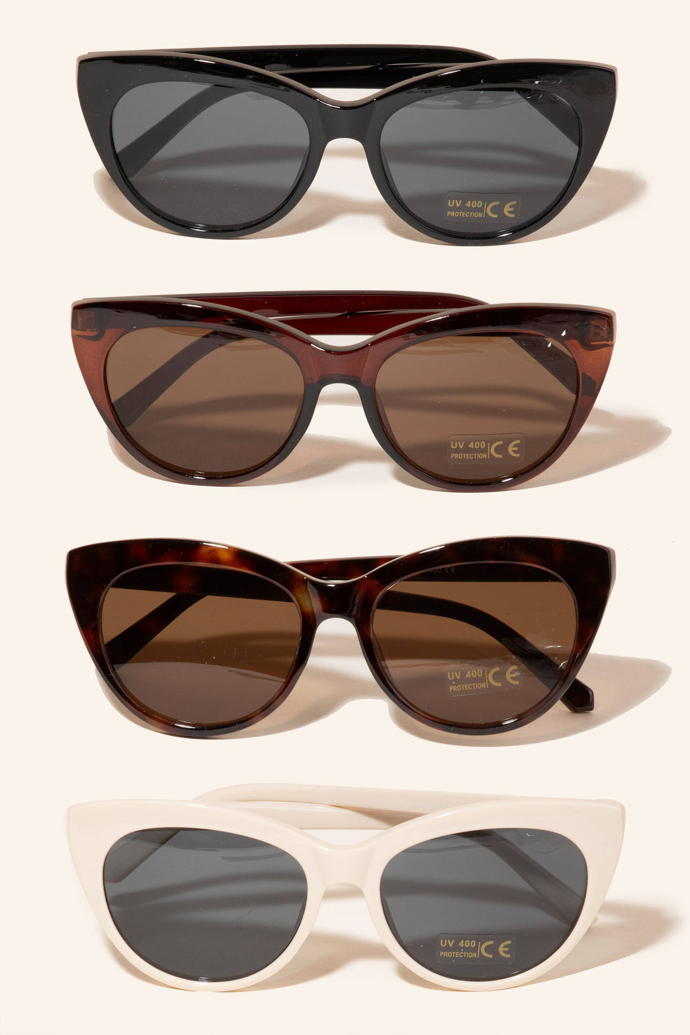 Classic Cat Eye Frame Sunglasses 4 styles