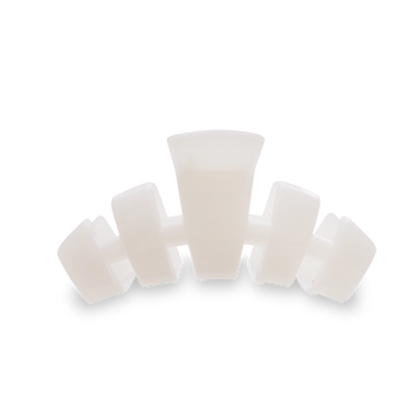 Classic Coconut White Medium Hair Clip teleties