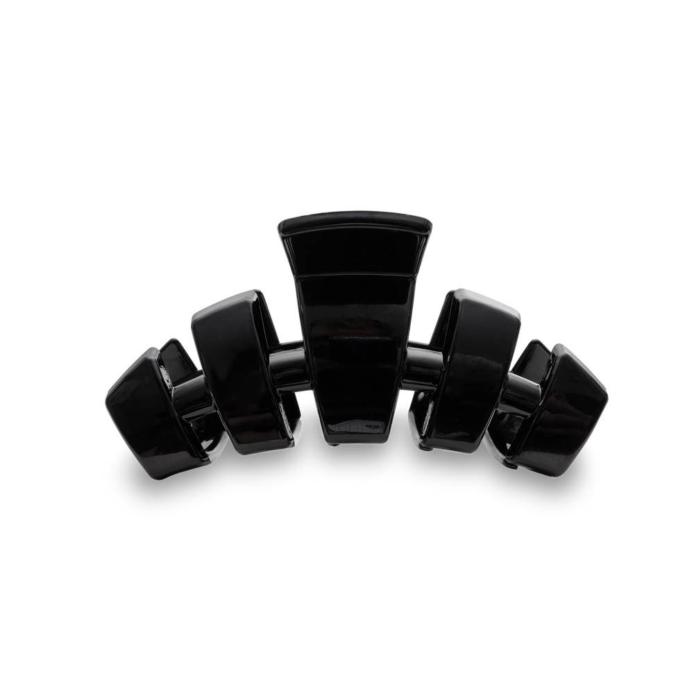 Classic Jet Black Medium Hair Clip teletie