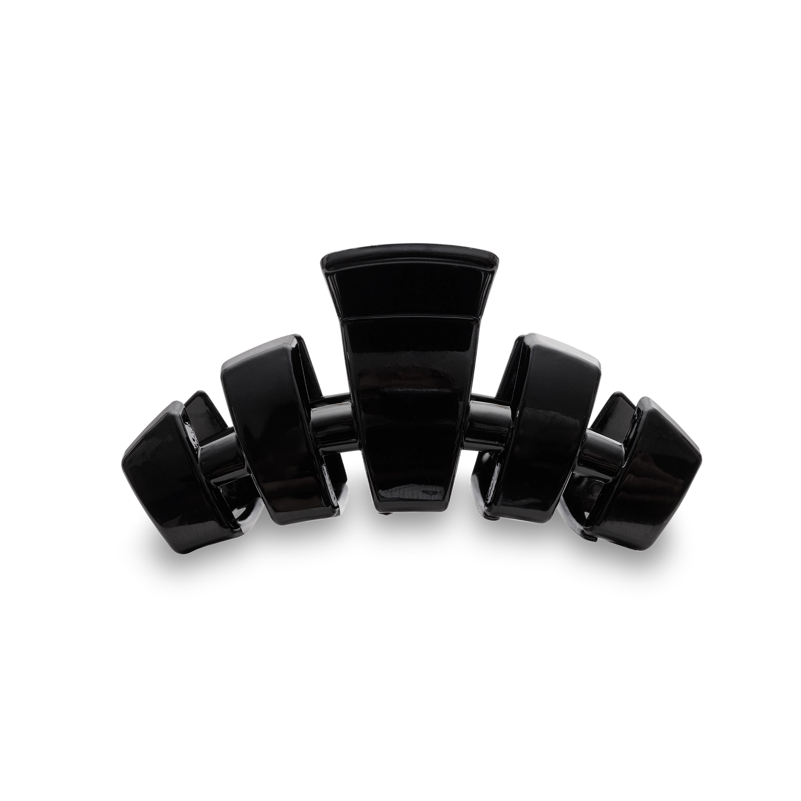 Classic Jet Black Medium Hair Clip teletie