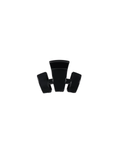 Classic Jet Black Petite Claw Clip By Teleties