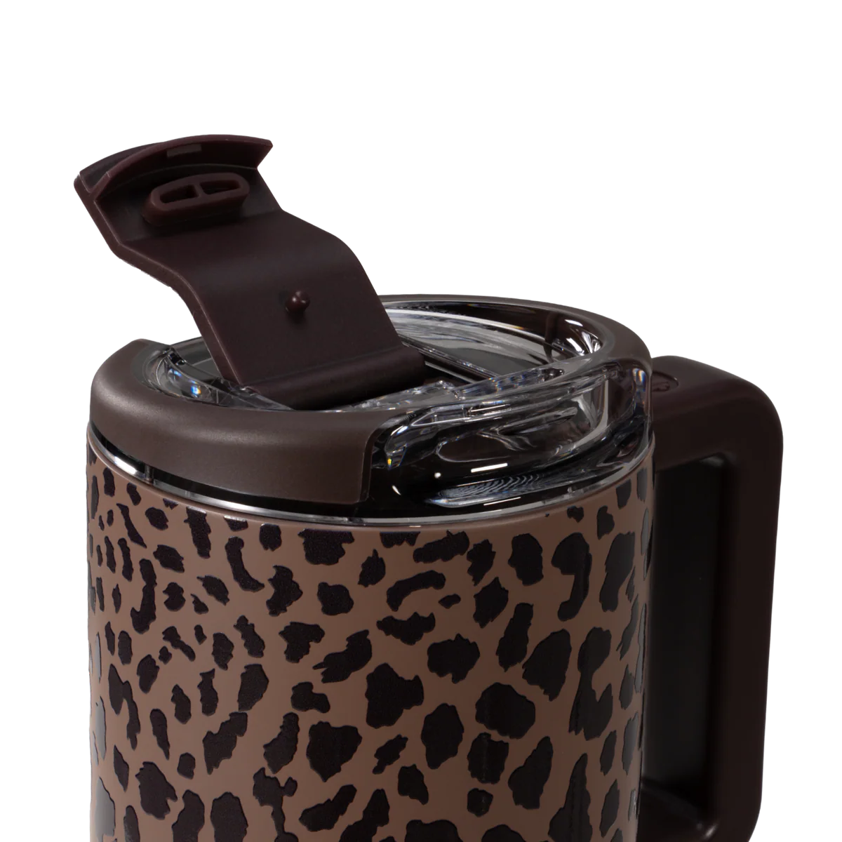 Brown Leopard 20oz Coffee Traveler by Hydrojug