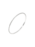 silver beaded bangle