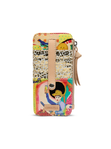 bright print card holder