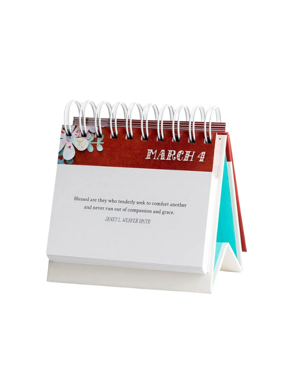 Thank You for Being a Friend Perpetual Calendar