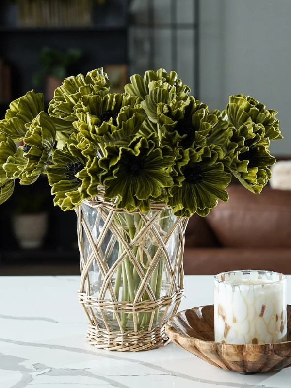 Willow Wrapped Jar 5.9"