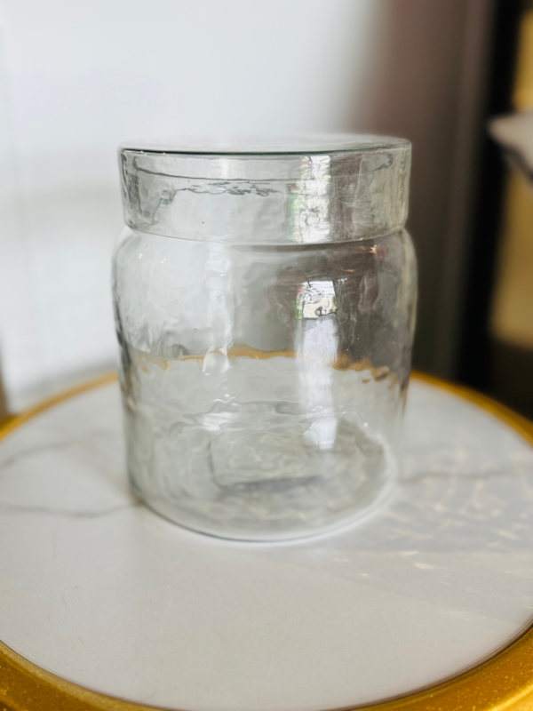 5.5" Glass Jar With Lid