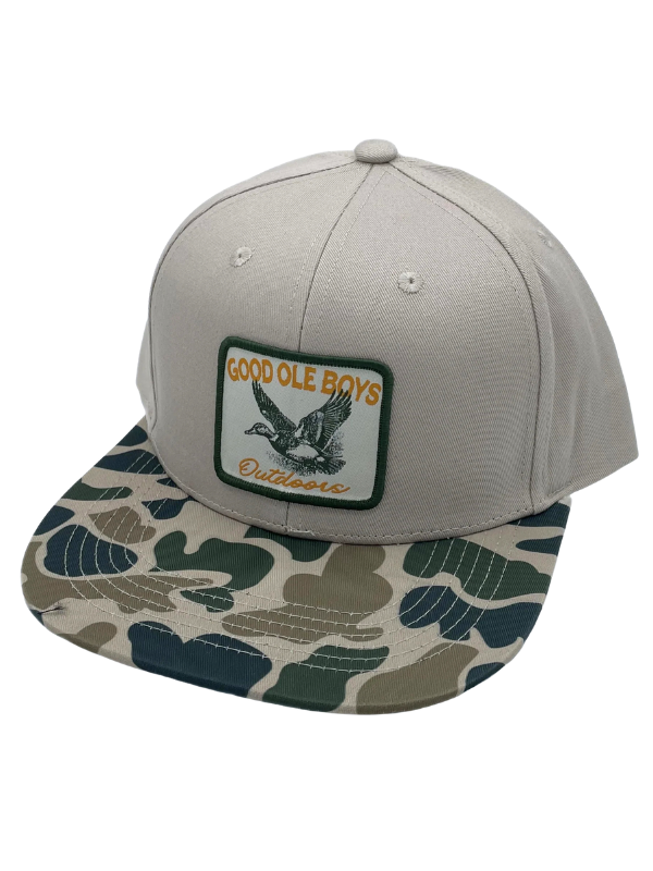 Mallard Landing Old School Camo Hat by Good Ole Boys