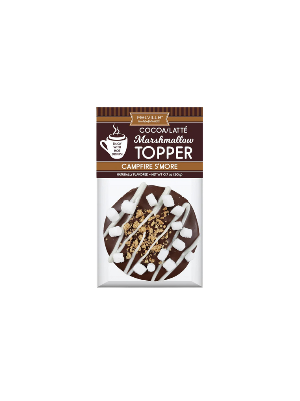 Campfire S'more Marshmallow Toppers