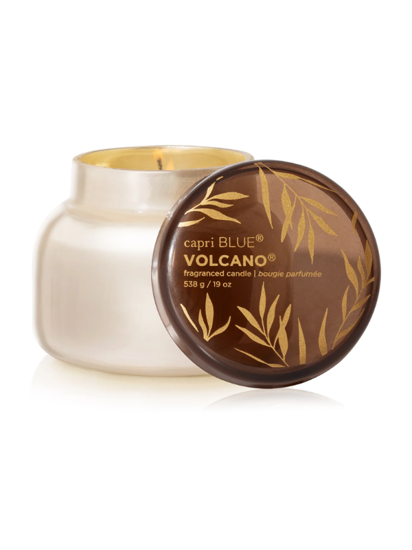 Brianna Casarez & Lane Hillis-Autumn Glow Volcano White Signature Candle
