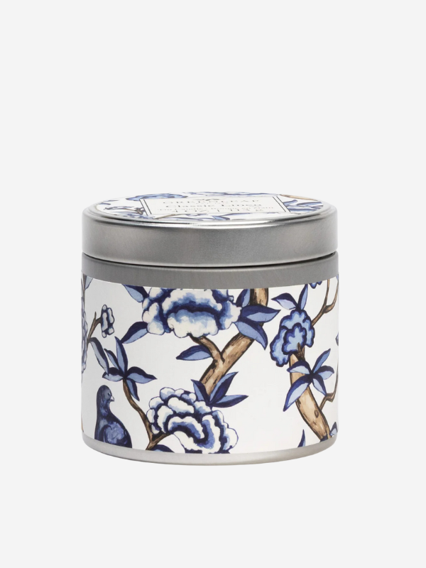 Classic Linen Tin Candle