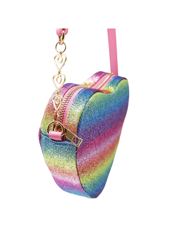 Girls Heart Crossbody Bag