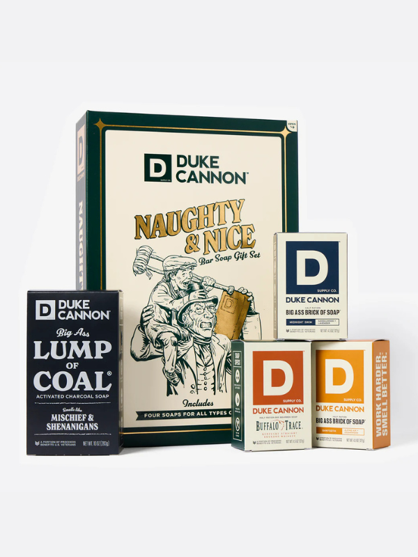 Naughty & Nice Bar Soap Gift Set By Duke Cannon
