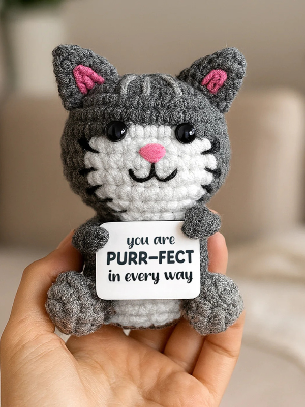 Cat Crocheted Mini