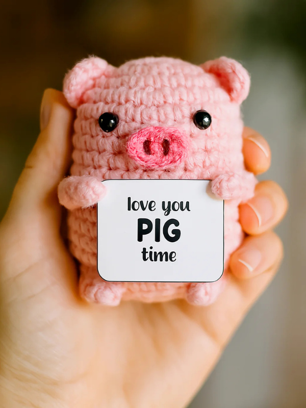 Pig Crocheted Mini