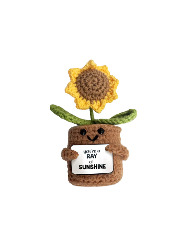 Sunflower Crocheted Mini