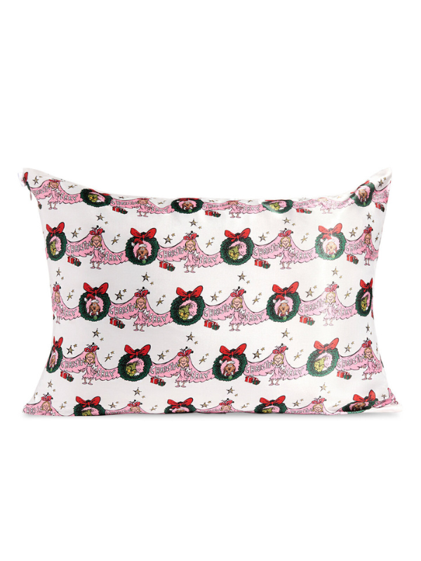 Cindy Lou Who Standard Satin Pillowcase by Kitsch