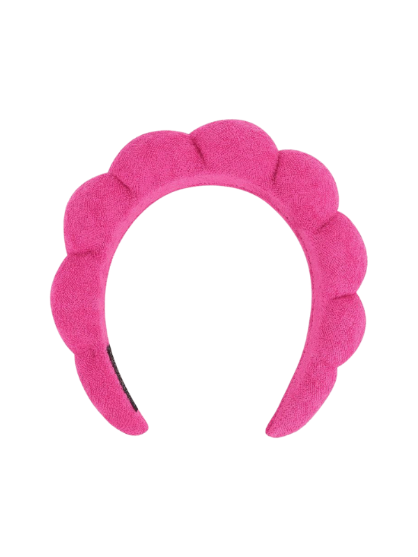 GRWM Headband in Hot Pink