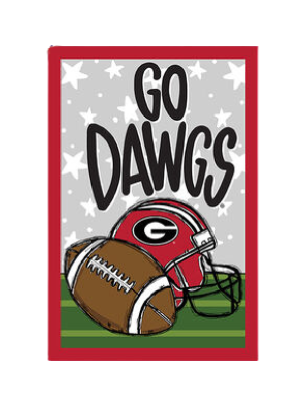 UGA Football Garden Flag