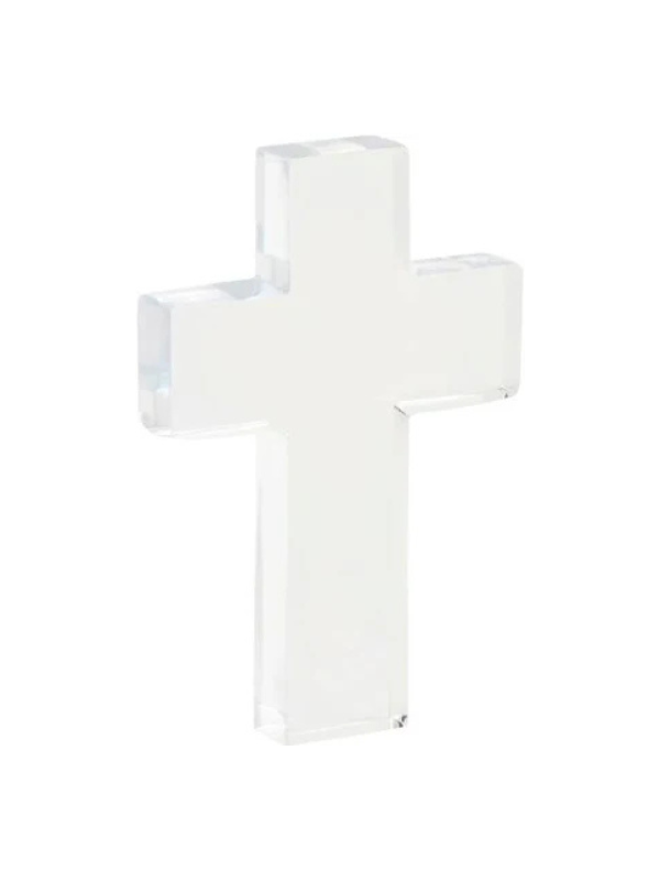 Clear Resin Cross