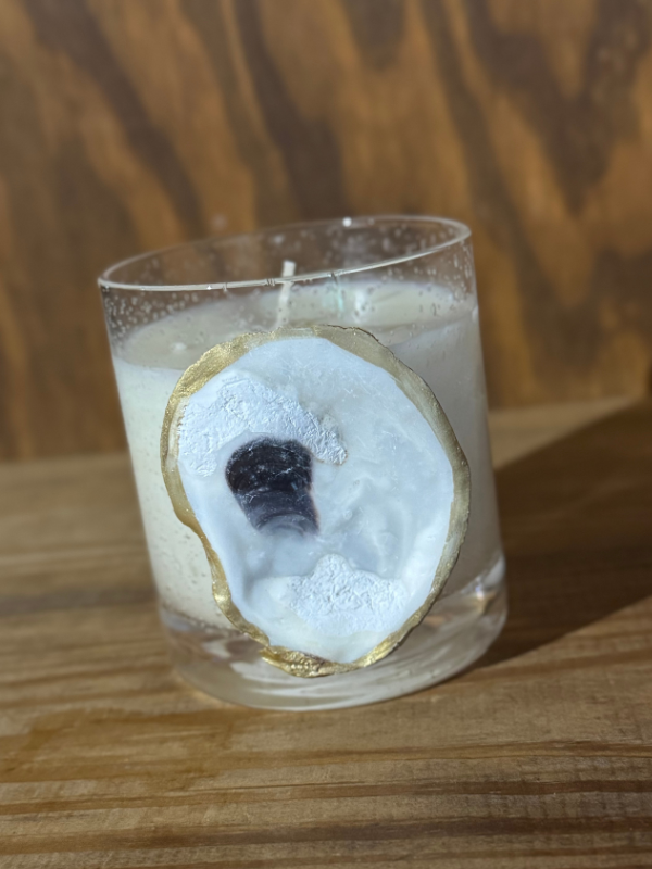 Bubble Glass Sea Candle