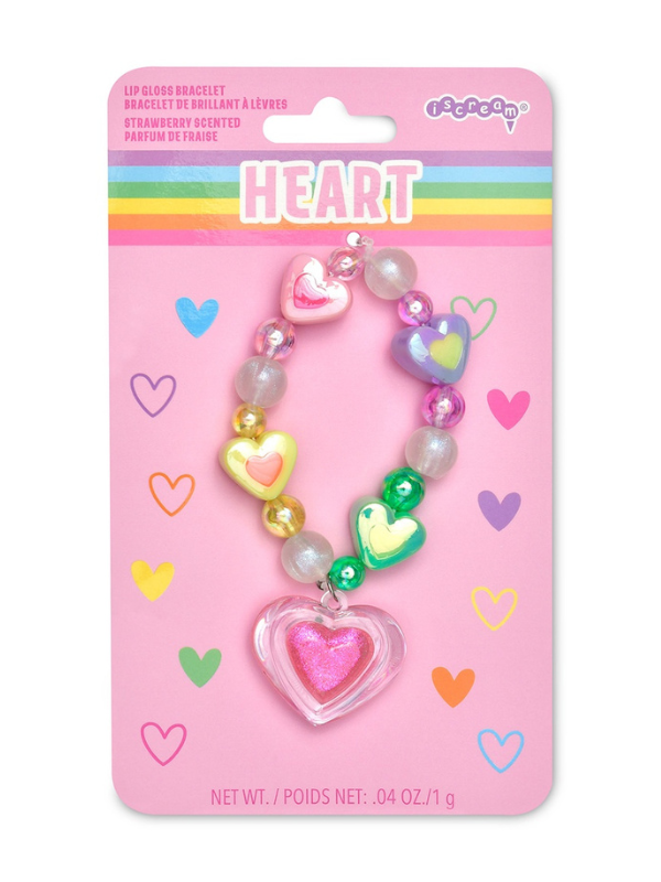 Heart Lip Gloss Bracelet