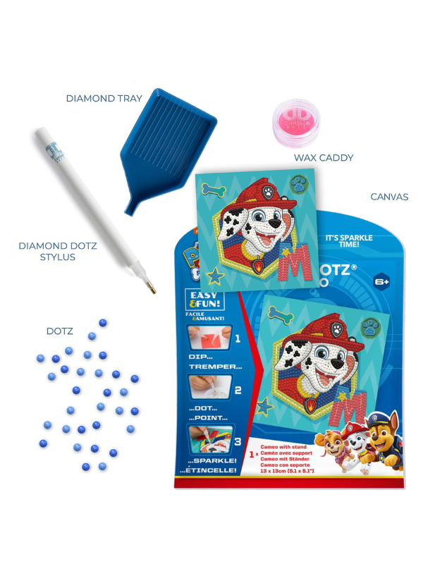 Big Dotz Marshall Paw Patrol Diamond Painting