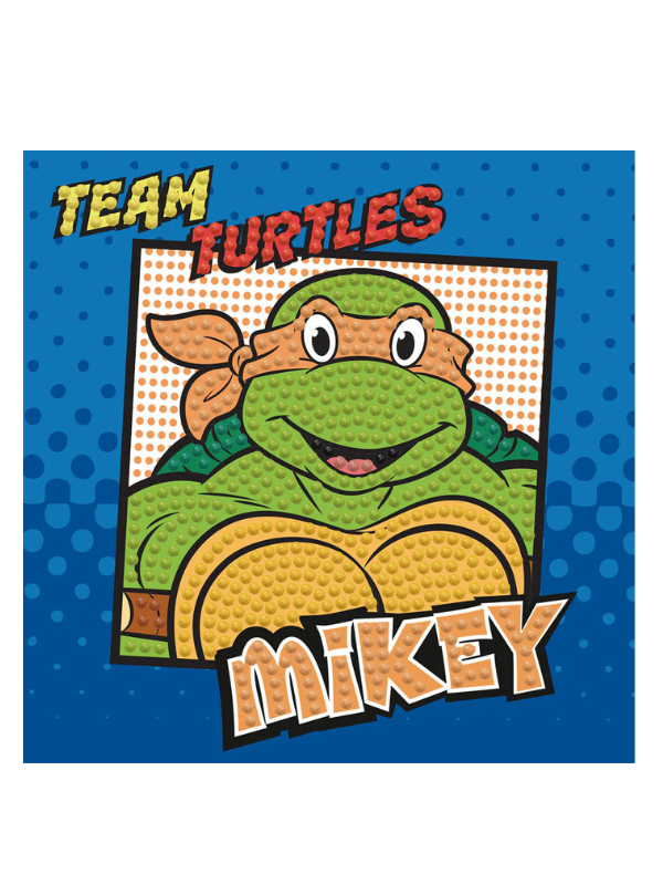 Big Dotz TMNT Mikey Diamond Painting