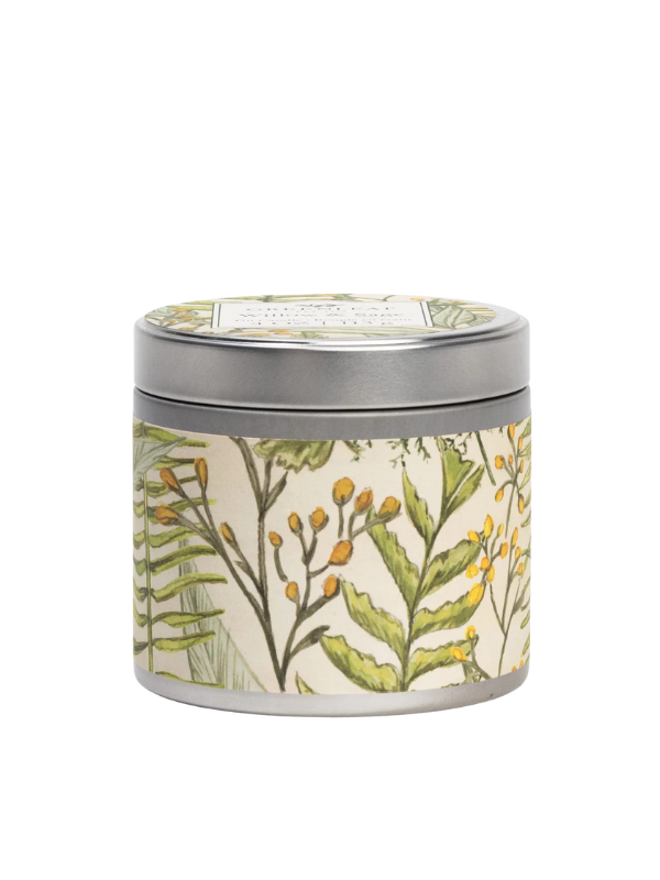 Willow and Sage Tin Candle