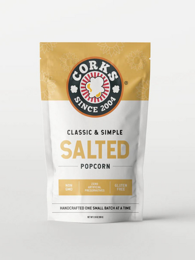 Classic & Simple Salted Popcorn 