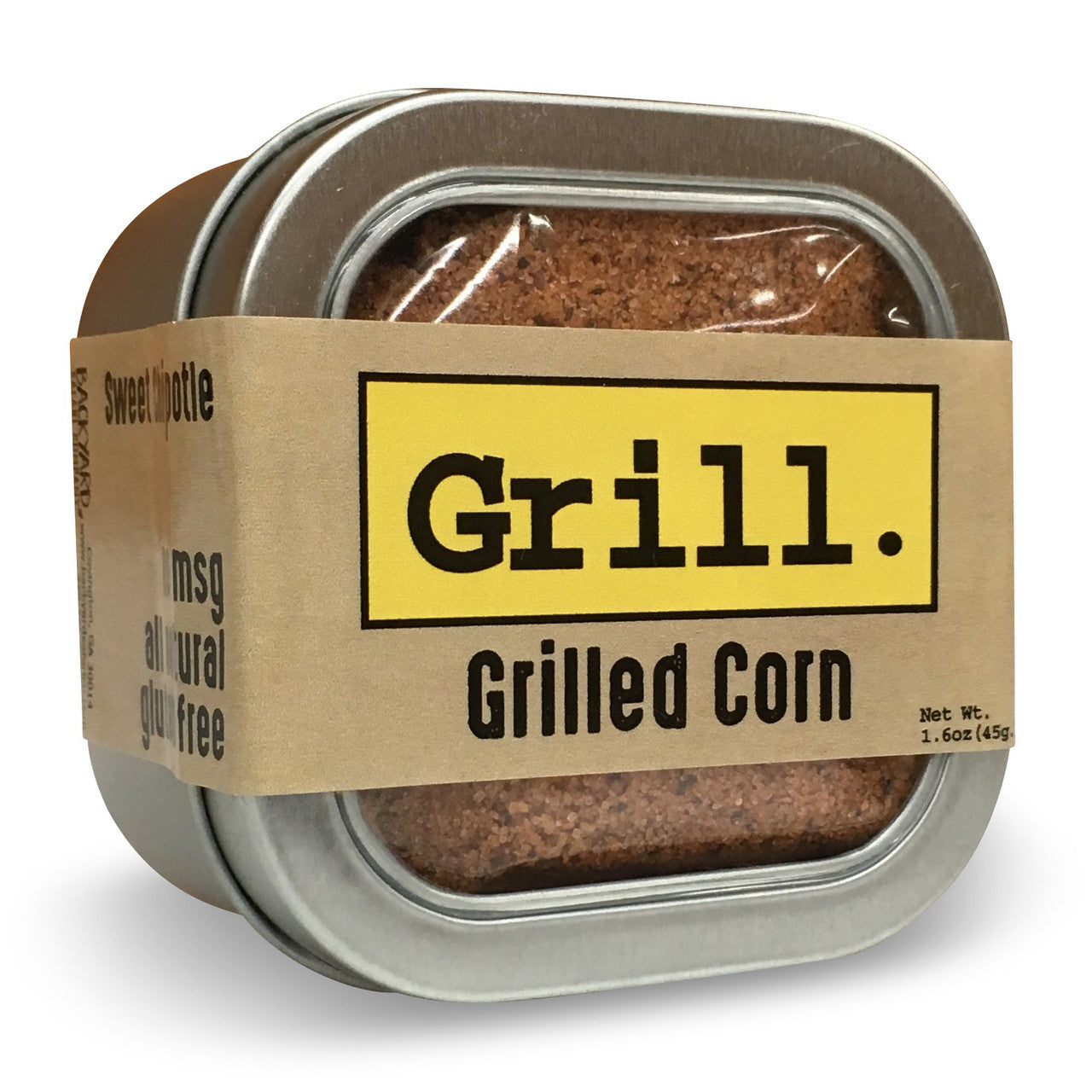 Grilled Corn Rub Tin