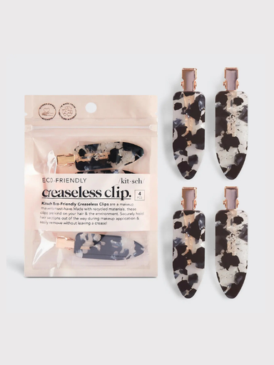 Set of 4 creaseless hair clips by kitsch