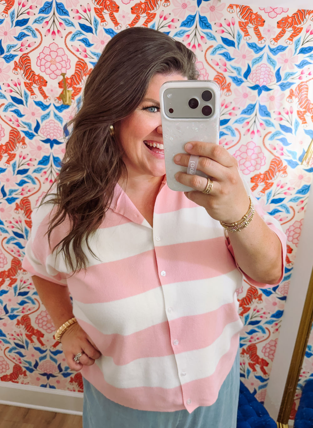 The Rosalyn Striped Sweater
