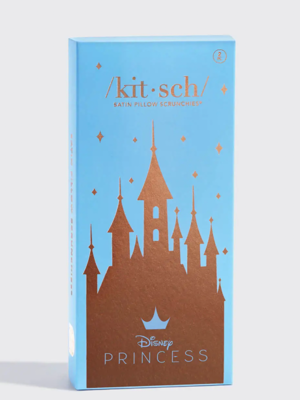 Disney Princess Desert Crown Satin Pillow Scrunchies by Kitsch