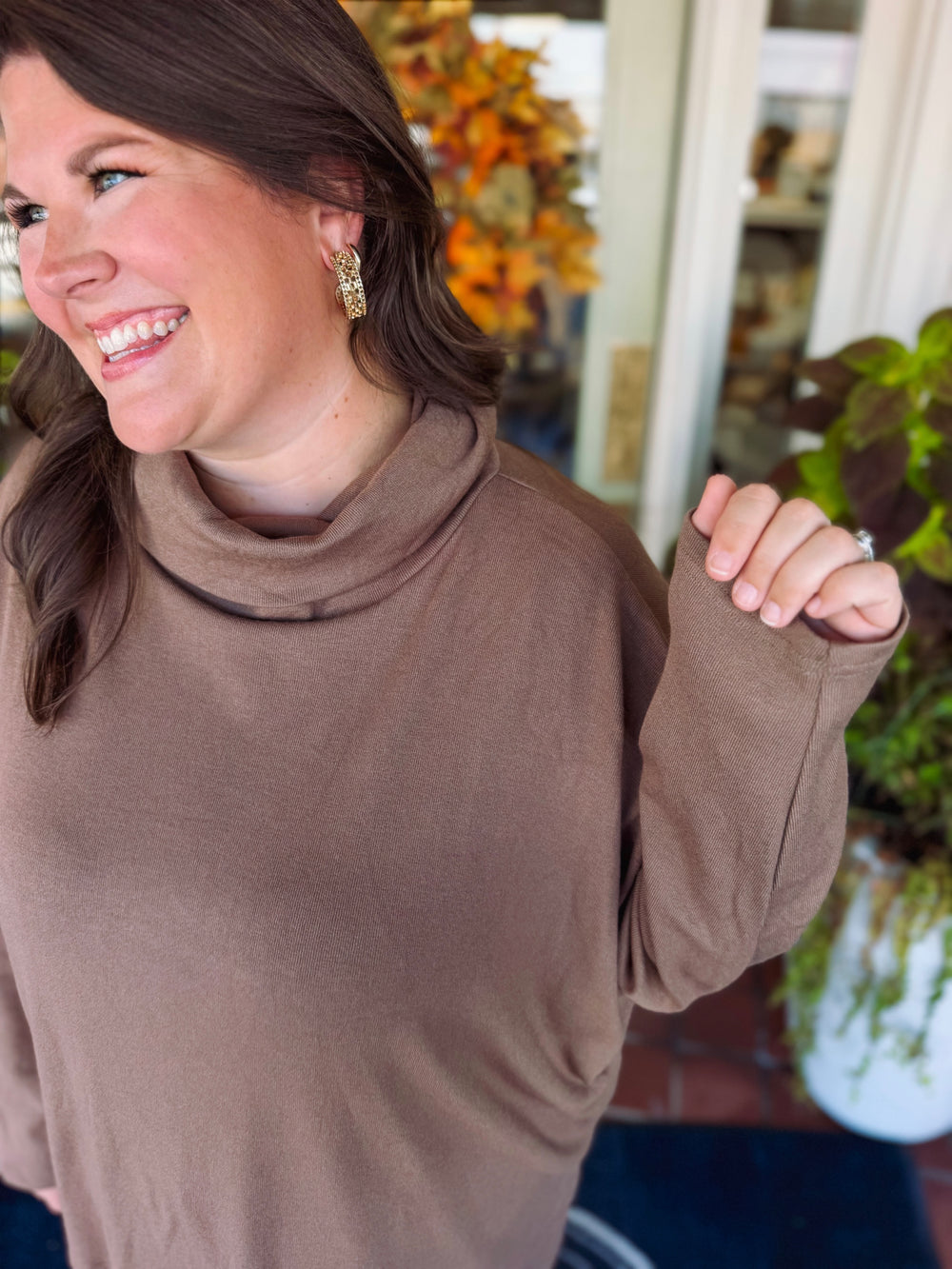 The Gayle Turtleneck Knit Top (XL-2X)